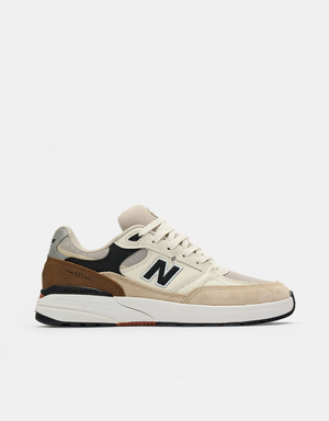 New Balance Numeric 933 Andrew Reynolds Skate Shoes - Sea Salt/Brown