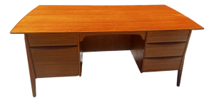 Danish Modern Desk by Svend Madsen Model 88 60s Sigurd Hansens Møbelfabrik