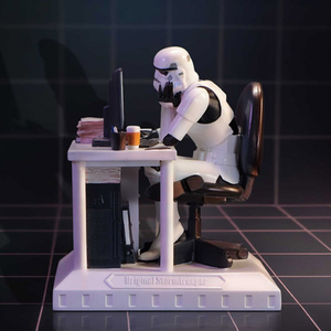 Star Wars Stormtrooper Slave to the Wage Figurine