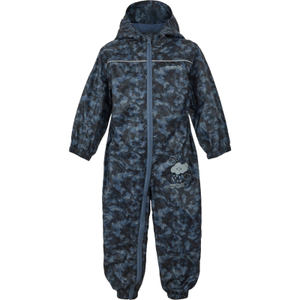 Regatta Kids Puddle IV Waterproof Puddle Suit - 2 - 3 Yrs / China Blue Scratched Camo