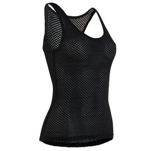 Womens Isidro Merino Mesh Base Layer (Black)