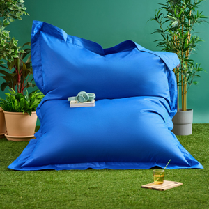 Bazaar Bag® Indoor-Outdoor Giant Bean Bag - Blue