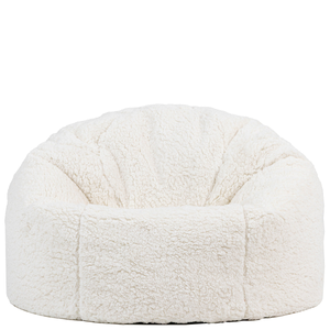 Kids XL Kingston Teddy Fleece Classic Bean Bag - Natural