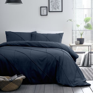 DOUBLE DUVET COVER Serene Dart Navy
