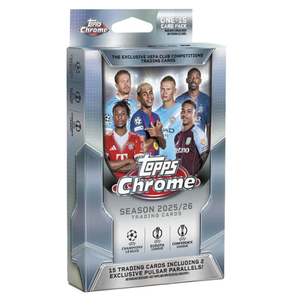 Topps Chrome UCC Soccer Hanger Pack 2026