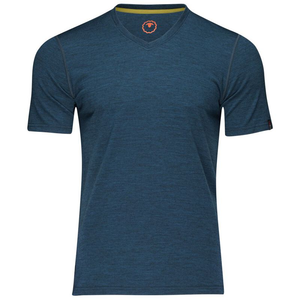 Mens Merino 150 V-Neck Tee (Petrol)