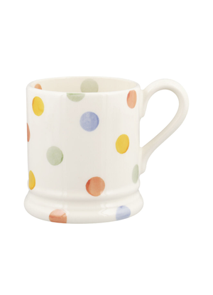 Seconds Summer Polka Dot 1/2 Pint Mug