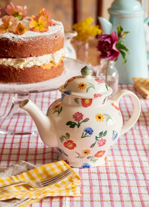 Seconds Poppies & Pinks 3 Mug Teapot