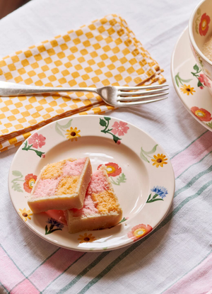 Seconds Poppies & Pinks Small Side Plate, 6.5 Inch