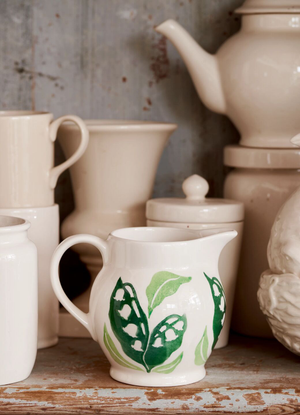 Seconds Lily Of The Valley 1/2 Pint Jug