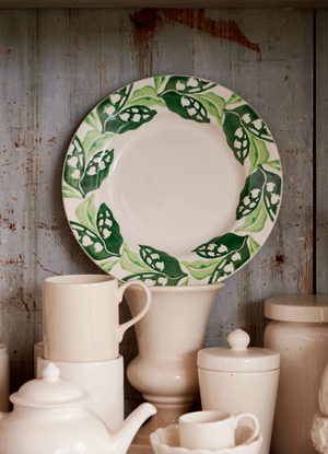 Seconds Lily Of The Valley Medium Dinner Plate, 8.5 Inch