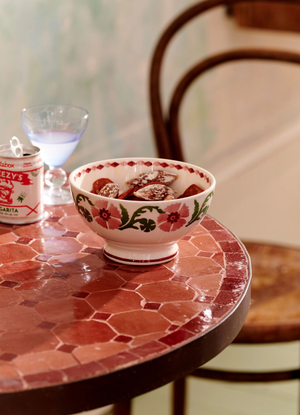 Seconds Pink Carnation French Bowl