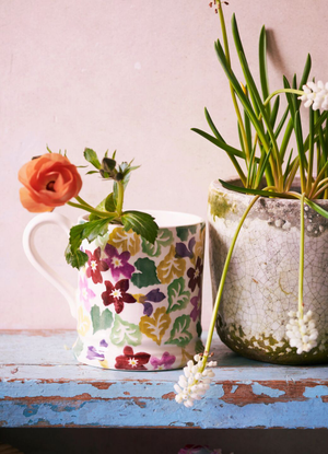 Seconds Sweet Violets 1/2 Pint Mug