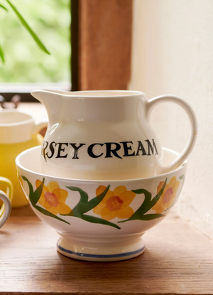 Seconds Windblown Daffodils French Bowl