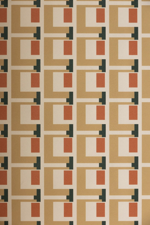 Rockett St George Electric Geometric Sand Wallpaper