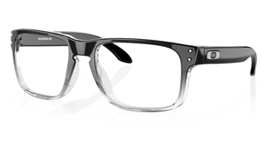 Oakley Holbrook Rx Glasses - Polished Black Clear Fade - Zeiss Lenses, Polished Black Clear Fade
