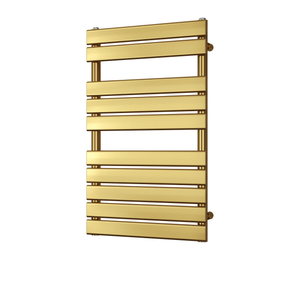 Typhoon - Brushed Brass Towel Radiator - H816mm x W500mm