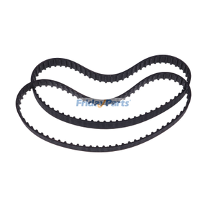 2 Pieces Toothed Drive Belt 113226431 113226424 for Sears Craftsman Disc Sander