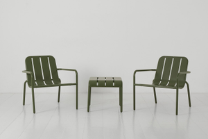 Garden Chair Set 01 in Olive Green