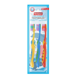 Denti-Brush Kids Toothbrush 3pk
