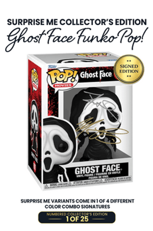 Ghost Face Funko Pop! Signed By Skeet Ulrich & Matthew Lillard