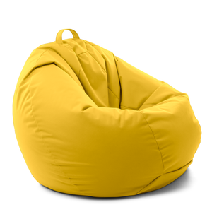 Pouf poltrona sacco Gigante XL Softy, sfoderabile con sacca interna, Avalon in tessuto poliestere Blues per interno, Imbottito, Antistrappo, Impermeabile Dim: Ø90 x H90 cm