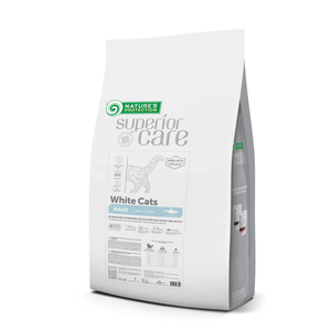 Adult Light Coat Cats Dry Food with Herring – For All Breeds