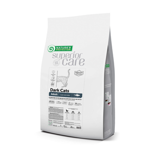 Adult Dark Cats Dry Food with Herring – For All Breeds