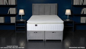 GALAXY 3000 Tencel Pillow Top Mattress - Big Build People UK