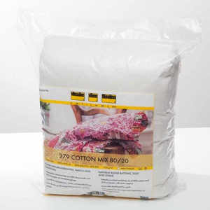 Soft and Stable Batting 279 Cotton Mix 220x270cm.
