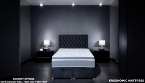 GLOW 3000 Box Top Tencel Mattress - UK Wool Cooling