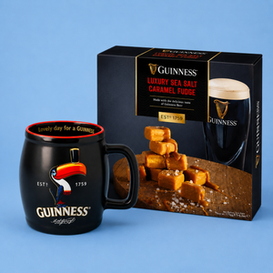 Guinness Mug & Luxury Caramel Fudge Gift Set
