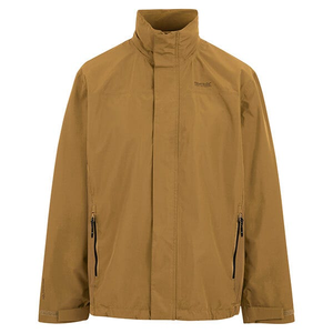 Regatta Mens Matt II Waterproof Jacket Wood Brown Size XXL