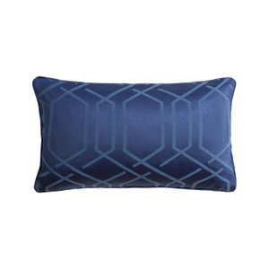 Hamilton Navy Boudoir Cushion (30cm x 50cm)
