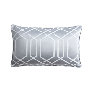 Hamilton Silver Boudoir Cushion (30cm x 50cm)