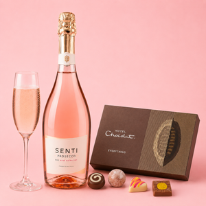 Everything Box 6 Pack & Senti Prosecco Rosé Extra Dry 75cl