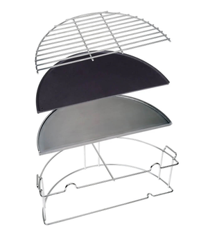 Everdure Half Moon Riser Kit for 4K Charcoal BBQ