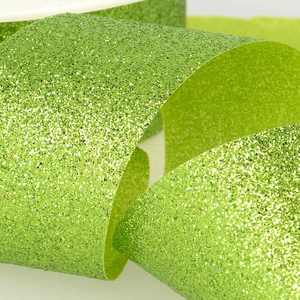 Ruban glitter - Vert