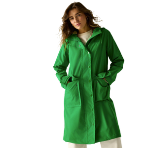 Regatta Womens Orla Longer Longline Waterproof Jacket - 16 / Highland Green
