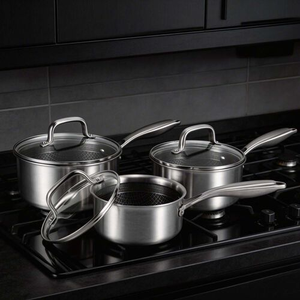 Noferro TriPly Expert 3 Piece Steel Cookware Set