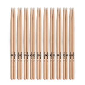 7A Nylon Tip Maple Drumsticks, 10 Pack