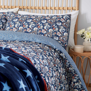 Lawrence Duvet Cover SET, Navy
