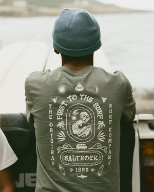 Cult Mens T-Shirt In Green