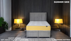 INIS 2000 Tencel & Wool Mattress UK - Temperature Adaptive