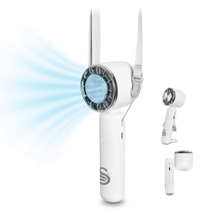 SWAN Rechargeable handheld Fan White