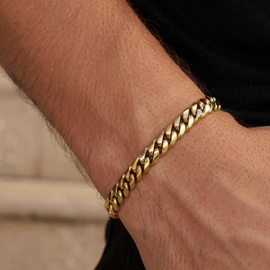 GLD Miami Cuban Link Bracelet - 8mm