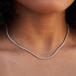 Micro Tennis Necklace