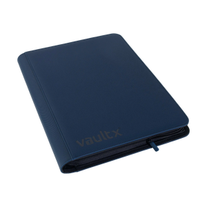 Vault X - 16-Pocket Exo-Tec® XXL Zip Binder - Blue