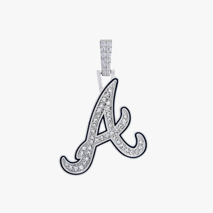 Atlanta Braves Official MLB Logo Pendant