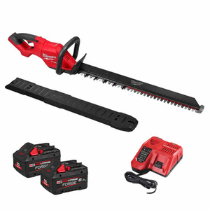 Milwaukee M18 FHET60G2-802 FUEL™ 18V 60cm Gen 2 Hedge Trimmer with 2x 8.0Ah Batteries & Charger